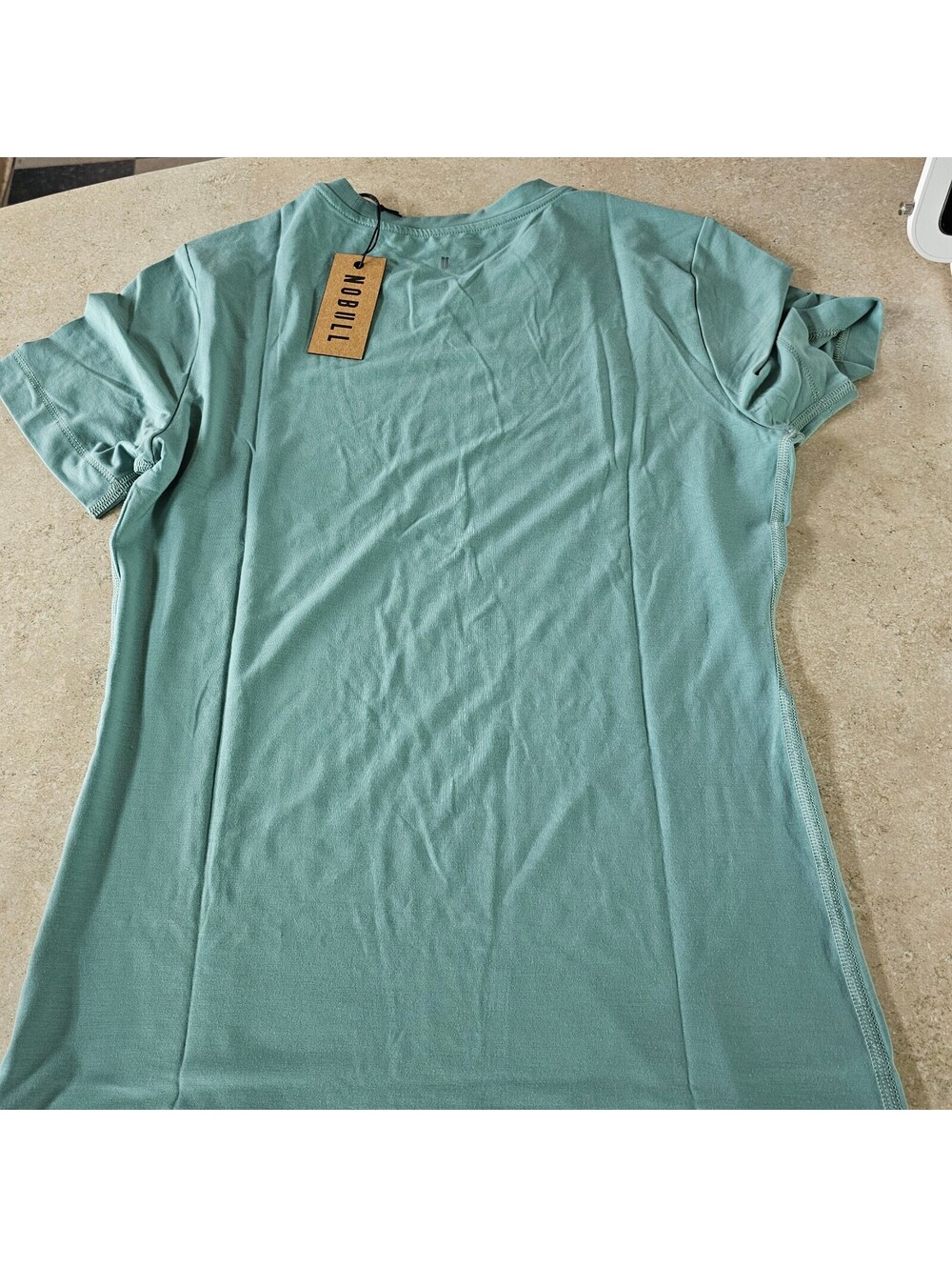 NOBULL Women's Light Blue T-Shirt Size Small